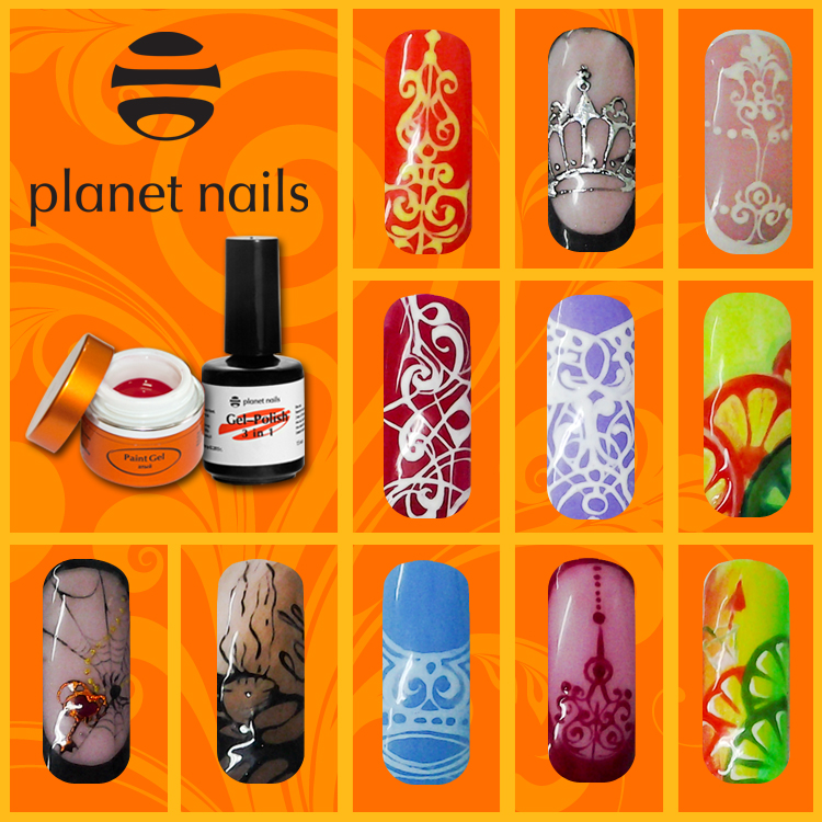 фото градиент гель-лаком Planet Nails