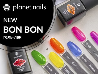 Новая палитра гель лаков линейки BonBon от компании Planet Nails