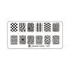 Пластина для Stamping Nail Art №45
