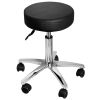 Стул мастера педикюрный черный "Эллада"