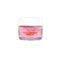 Пудра акриловая Planet Nails - цветная, ярко-розовая 5г.