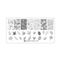 Пластина для Stamping Nail Art №49