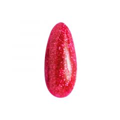Лак-краска для Nailart глиттер малиновый 8мл (44)