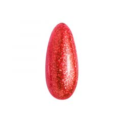 Лак-краска для Nailart глиттер красный 8мл(51)