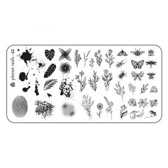 Пластина для Stamping Nail Art №62