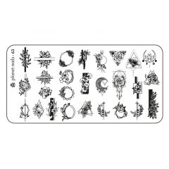Пластина для Stamping Nail Art №63