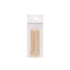 Палочка маникюрная деревянная 10 см, 10 шт/уп