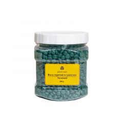 Воск горячий в гранулах зеленый 300 гр.
