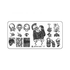 Пластина для Stamping Nail Art №17
