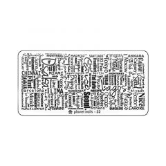 Пластина для Stamping Nail Art №22