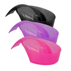 Ванночка для маникюра фигурная цветная