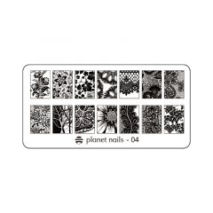 Пластина для Stamping Nail Art №4
