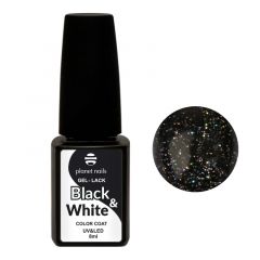 Гель-лак Planet Nails, "Black&White" - 445, 8мл