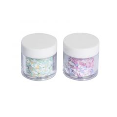 Дизайн для ногтей конфетти mix