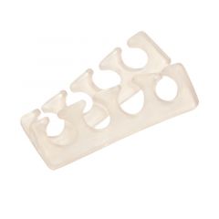 Разделитель пальцев ног, силиконовый, цветной, 1 пара