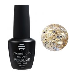 Гель-лак Planet Nails, "PRESTIGE" - Top FOIL, 10 мл