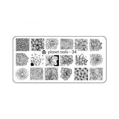 Пластина для Stamping Nail Art №34
