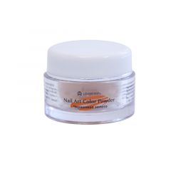 Пудра акриловая Planet Nails - цветная, червонное золото 5г.