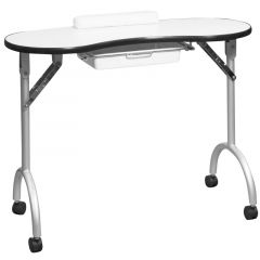 Стол для маникюра складной "Simple" белый