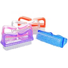 Щеточка для ногтей с изогнутыми ручками большая