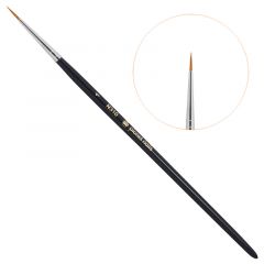 Кисть Planet Nails для дизайна круглая № 1 (310.1)