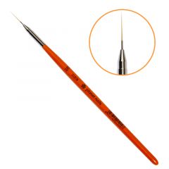 Кисть Planet Nails для дизайна лайнер, длинная, синтетика №3/0