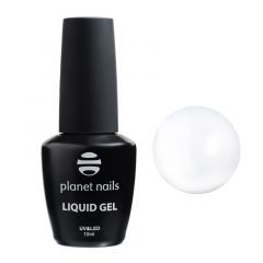 Гель Planet Nails - LIQUID GEL CLEAR, моделирующий гель, прозрачный,  10 мл