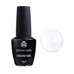 Гель Planet Nails - LIQUID GEL MILK, моделирующий гель, молочный , 10 мл