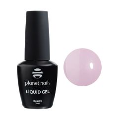 Гель Planet Nails - LIQUID GEL ROSE,моделирующий гель, розовый, 10 мл