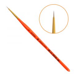 Кисть Planet Nails для дизайна круглая, синтетика № 0