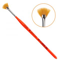 Кисть Planet Nails для дизайна веерная, синтетика