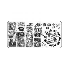 Пластина для Stamping Nail Art №20