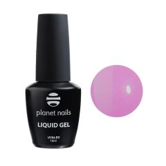 Гель Planet Nails - LIQUID GEL PINK, моделирующий гель, ярко-розовый, 10 мл