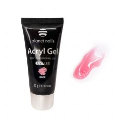 Гель Planet Nails Acryl Gel розовый, 30гр