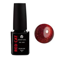 Гель-лак Planet Nails, "Red Cat" - 14689, 8мл
