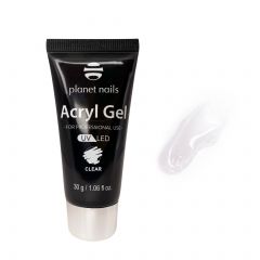 Гель Planet Nails Acryl Gel прозрачный, 30гр