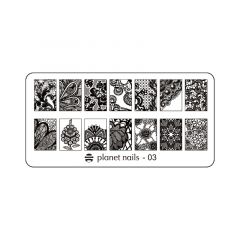 Пластина для Stamping Nail Art №3