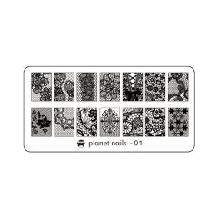 Пластина для Stamping Nail Art №1