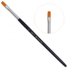 Кисть Planet Nails гелевая квадратная № 6 (98317.6)