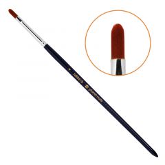 Кисть Planet Nails гелевая овальная № 4 (98419 .4)