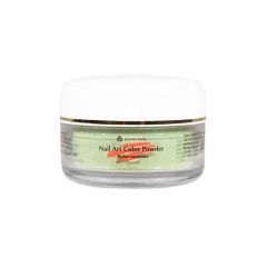 Пудра акриловая Planet Nails - цветная, ярко-зеленая 15г.