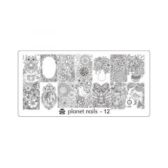 Пластина для Stamping Nail Art №12