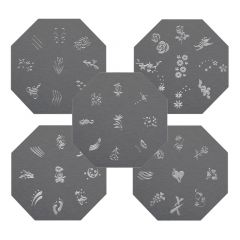 Диск с шаблонами для дизайна ногтей