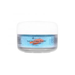 Пудра акриловая Planet Nails - цветная, бирюзовая 15г.