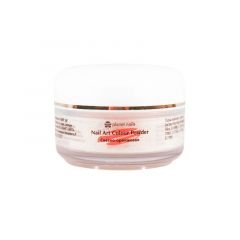 Пудра акриловая Planet Nails - цветная, светло оранжевая 15г.