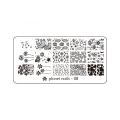 Пластина для Stamping Nail Art №8