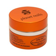 Гель-желе Planet Nails - Modeling Camouflage Natural Jelly Gel, камуфлирующий, натуральный 30г