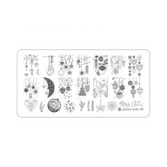 Пластина для Stamping Nail Art №48