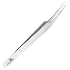 Пинцет для ресниц наклонный Пакистан 18129