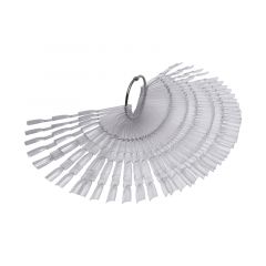 Палитра для лаков "Трио", прозрачная, 50 шт